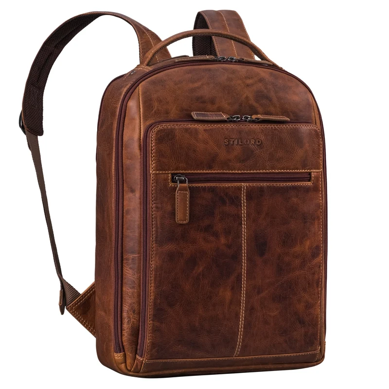 "Nami" Leder Laptop Rucksack 15 Zoll Business Backpack Damen & Herren