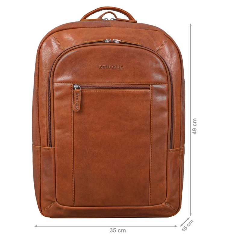 B-WARE "Erikson" Rucksack Leder XL