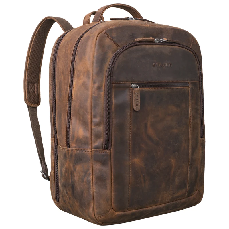 B-WARE "Erikson" Rucksack Leder XL