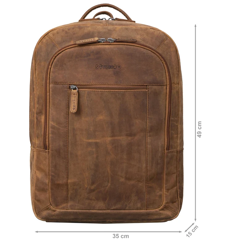 B-WARE "Erikson" Rucksack Leder XL