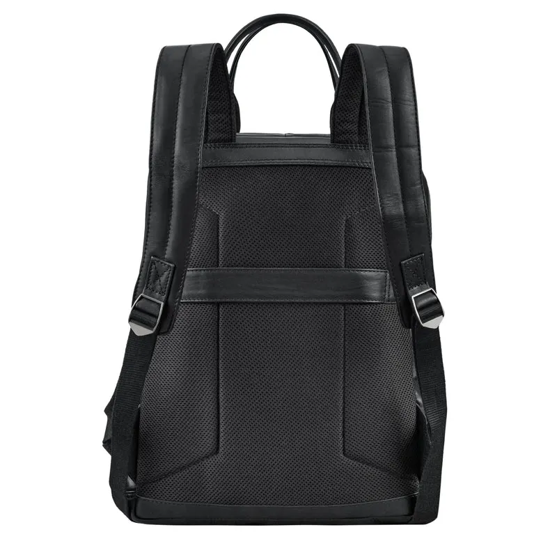 "Niall" Leder Laptop Rucksack 15 Zoll Herren & Damen Rucksacktasche