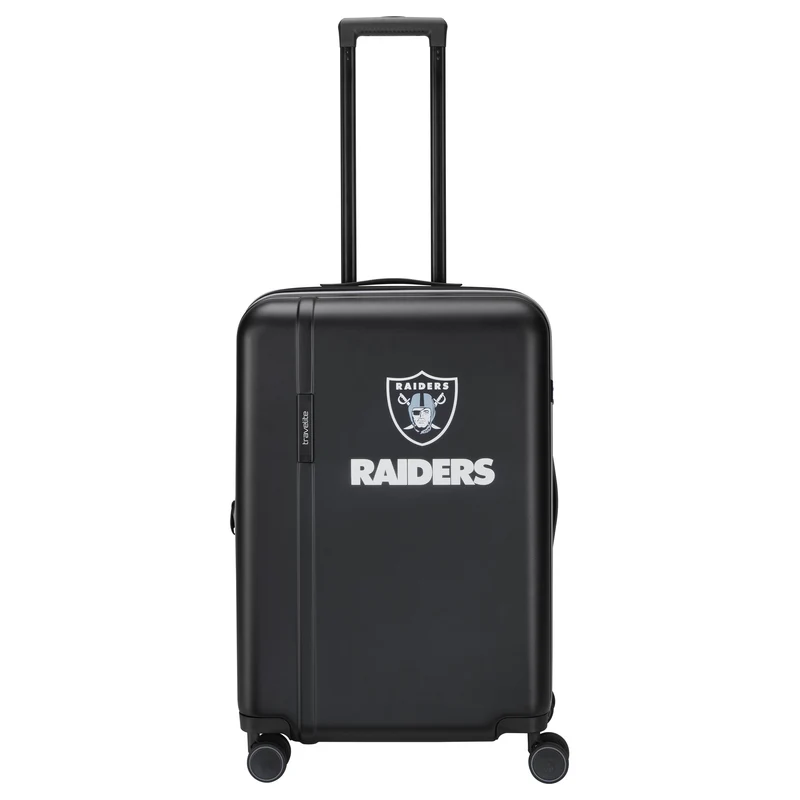 Travelite NFL - 4-Rollen-Trolley M 67 cm erw. (Las Vegas Raiders)
