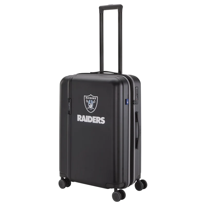 Travelite NFL - 4-Rollen-Trolley M 67 cm erw. (Las Vegas Raiders)