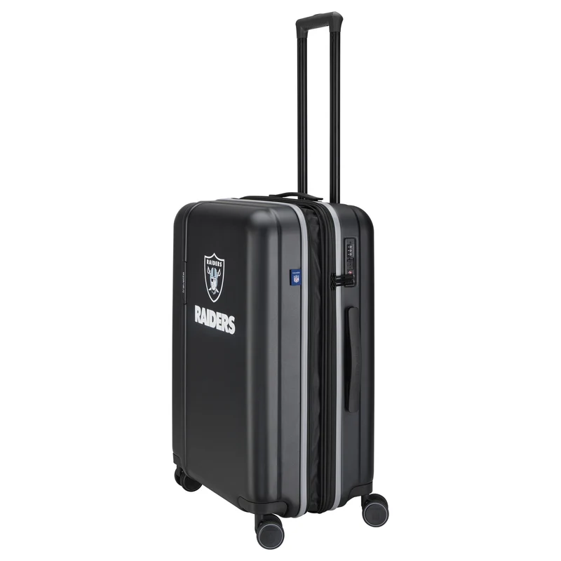 Travelite NFL - 4-Rollen-Trolley M 67 cm erw. (Las Vegas Raiders)