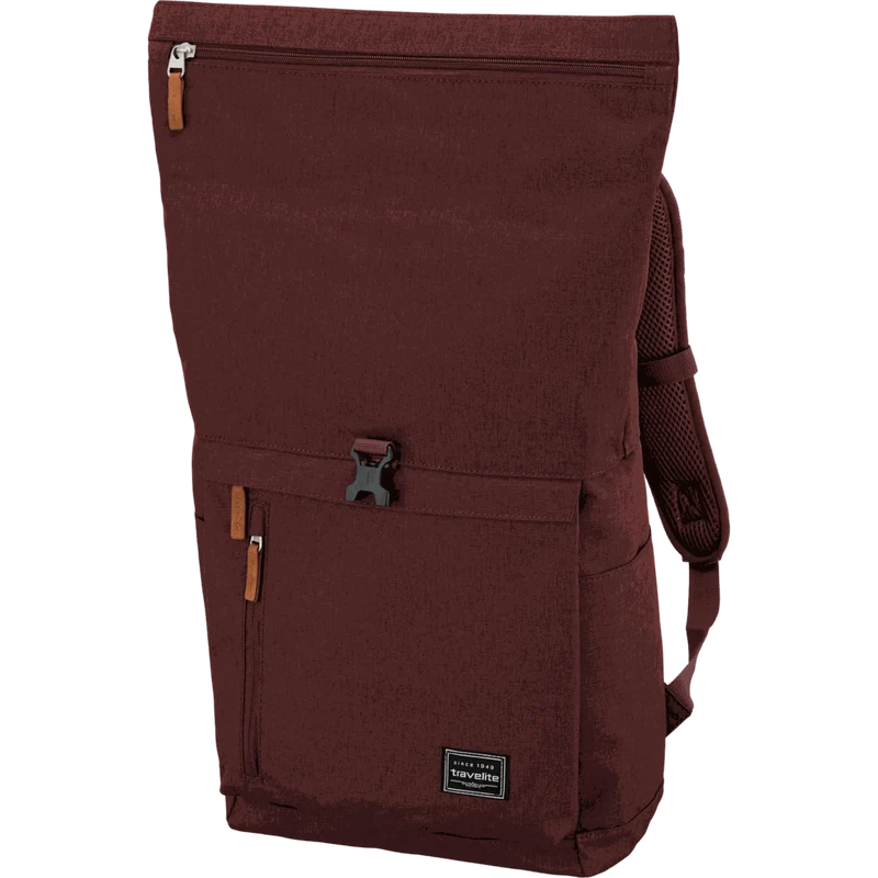 Travelite Basics Rolltop-Rucksack 60 cm -Bordeaux