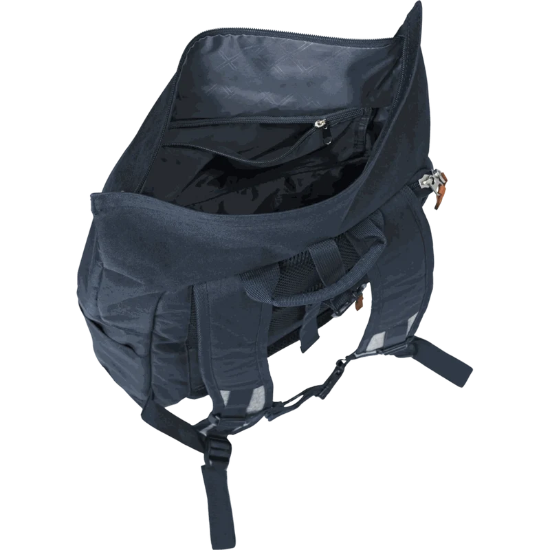 Travelite Basics Rolltop-Rucksack 60 cm -Marine/Grau