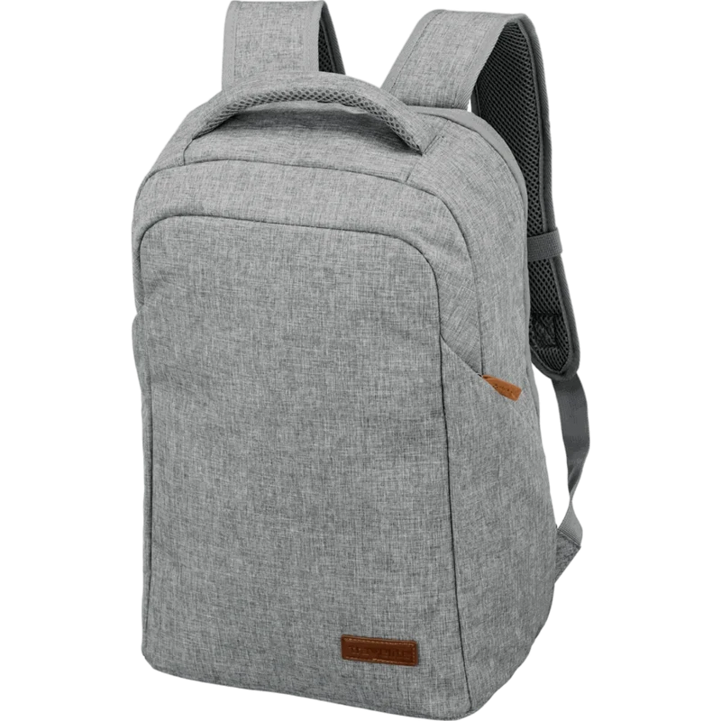 Travelite Basics Safety Laptop Rucksack 46 cm -Hellgrau