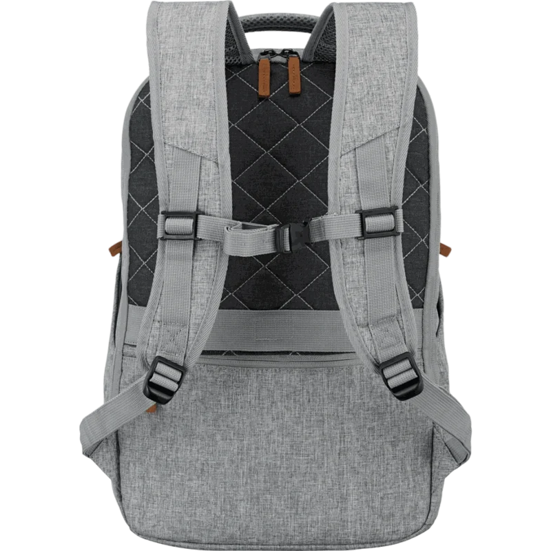 Travelite Basics Safety Laptop Rucksack 46 cm -Hellgrau