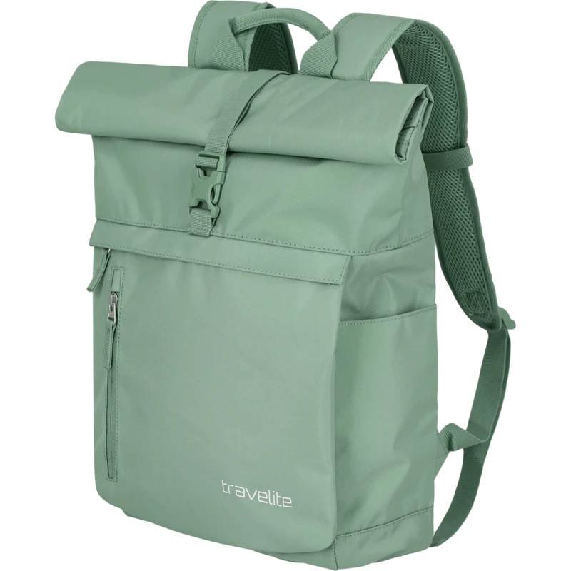 Travelite Basics Rolltop-Rucksack 60 cm -Hellgrün