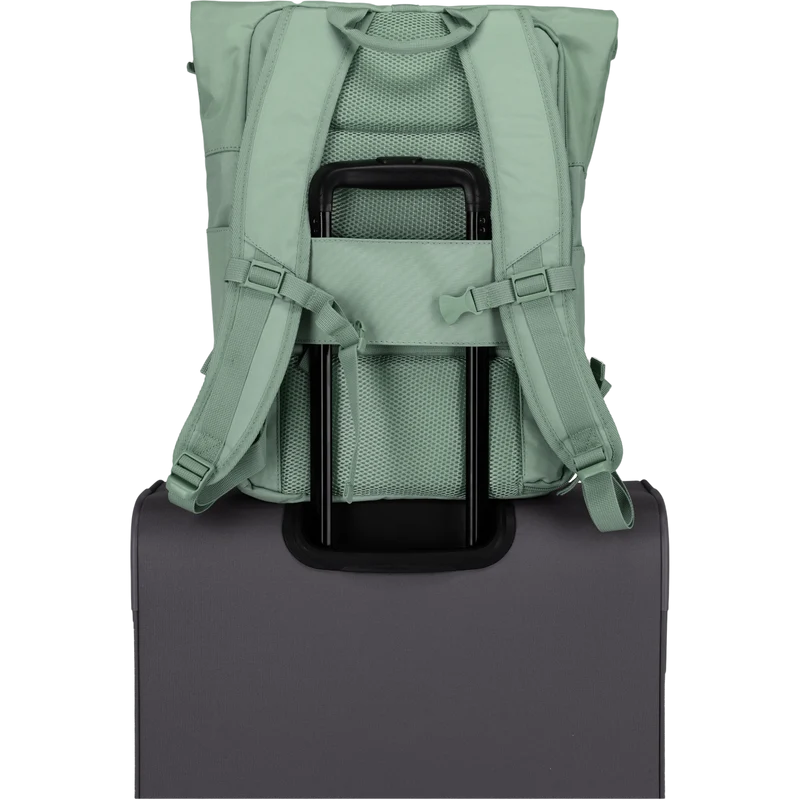 Travelite Basics Rolltop-Rucksack 60 cm -Hellgrün