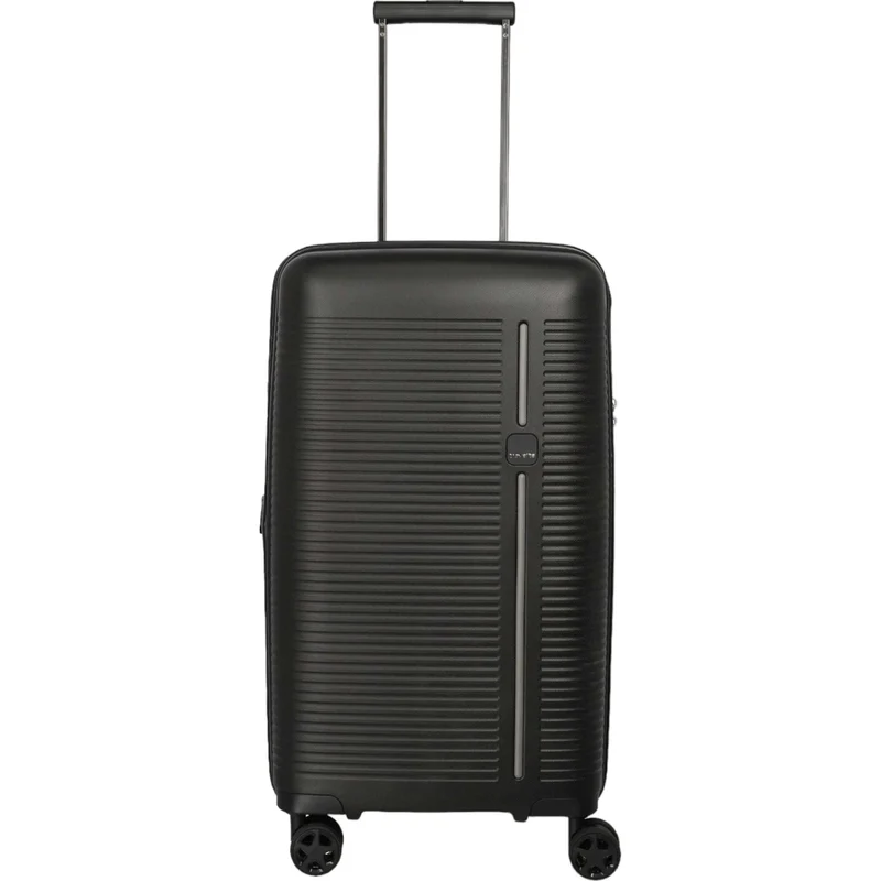 Travelite Roomer 4-Rollen-Koffer Trunk M 66 cm -Schwarz