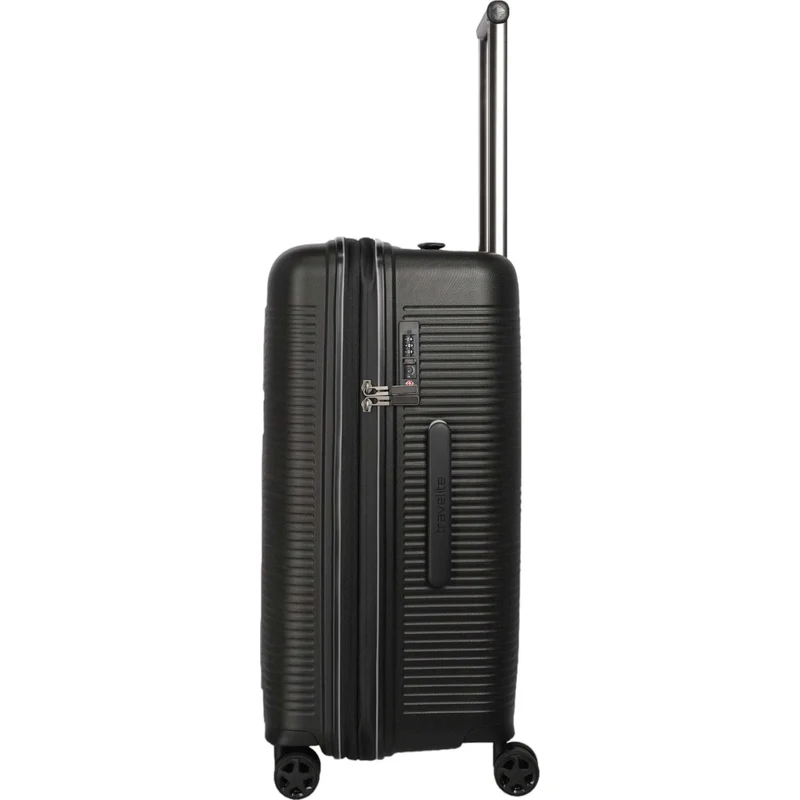 Travelite Roomer 4-Rollen-Koffer Trunk M 66 cm -Schwarz