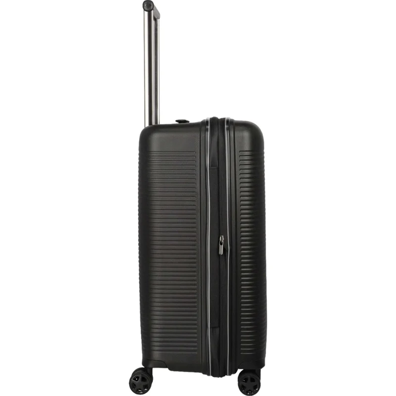 Travelite Roomer 4-Rollen-Koffer Trunk M 66 cm -Schwarz