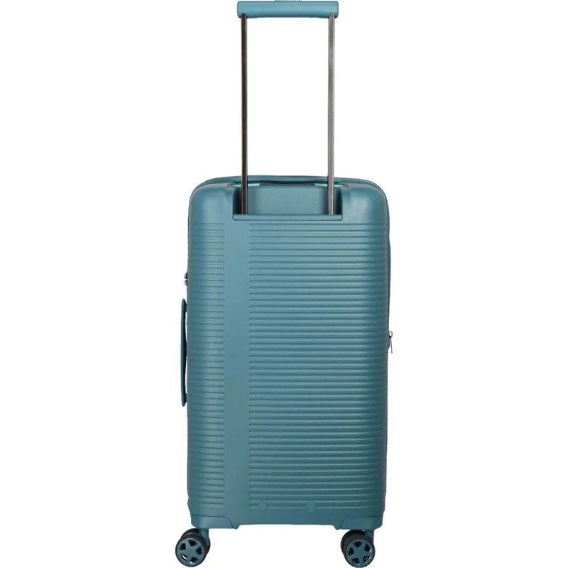 Travelite Roomer 4-Rollen-Koffer Trunk M 66 cm -Aqua