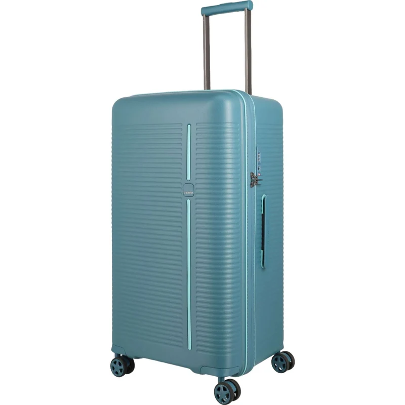 Travelite Roomer 4-Rollen-Koffer Trunk L 78 cm -Aqua