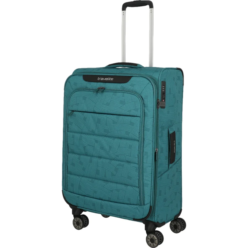 Travelite Skaii 4-Rollen Kofferset 4tlg. L/M/S + Weekender -Petrol
