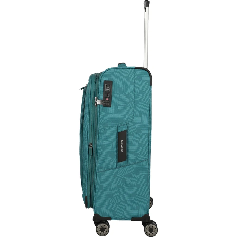 Travelite Skaii 4-Rollen Kofferset 4tlg. L/M/S + Weekender -Petrol