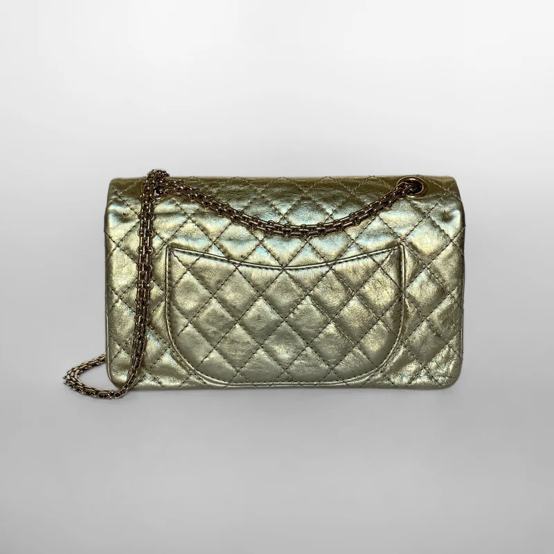 Chanel 2.55 Tasche aus gealtertem Kalbsleder