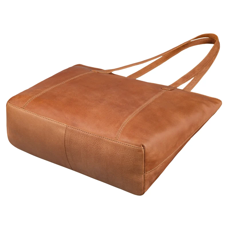 B-WARE "Tina" Shopper Tasche Damen Groß Leder