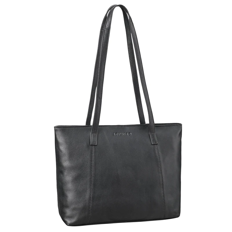 B-WARE "Tina" Shopper Tasche Damen Groß Leder