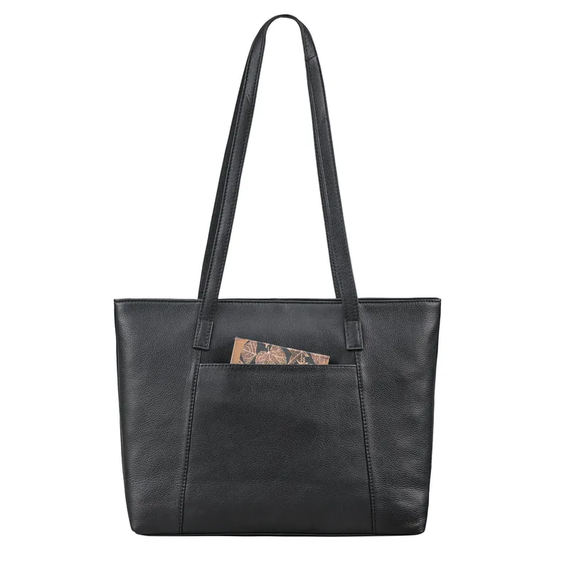 B-WARE "Tina" Shopper Tasche Damen Groß Leder