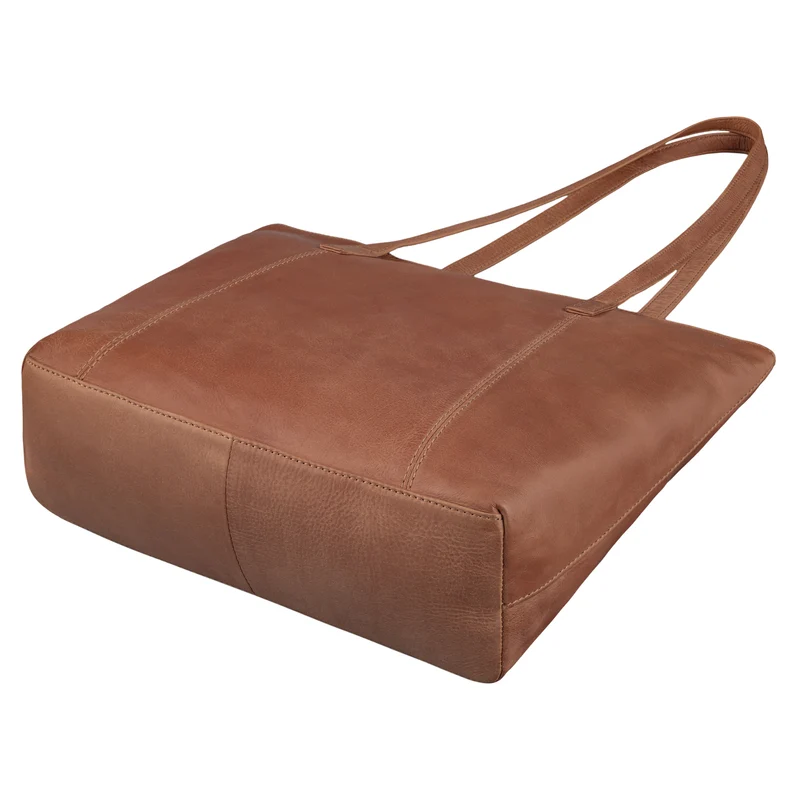 B-WARE "Tina" Shopper Tasche Damen Groß Leder