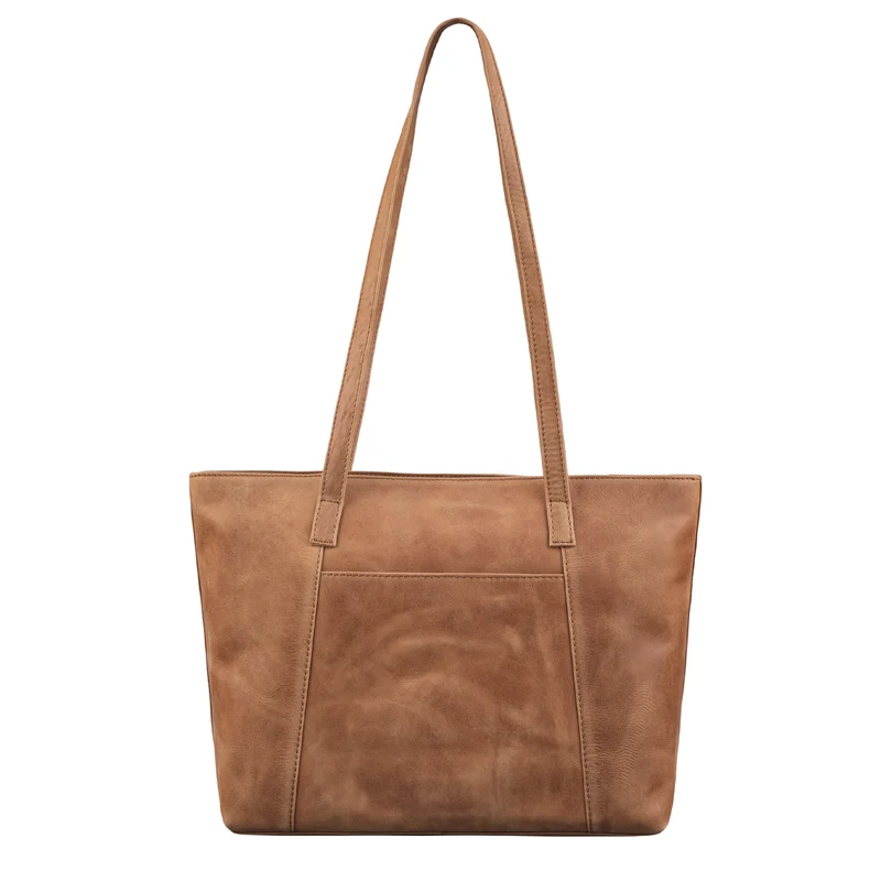 B-WARE "Tina" Shopper Tasche Damen Groß Leder