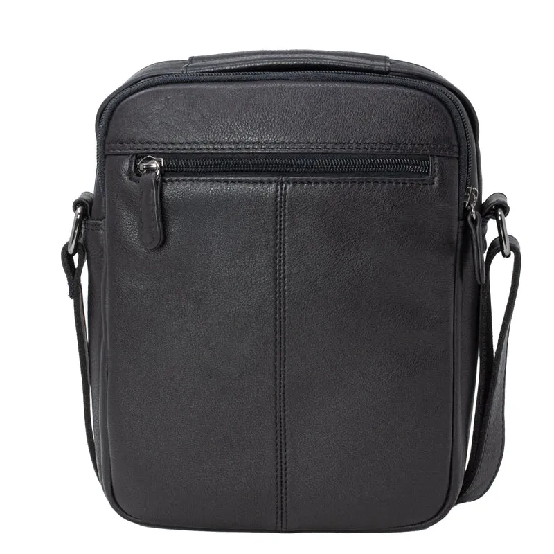 "Salva" Kleine Ledertasche Herren Umhängetasche Leder Männerhandtasche