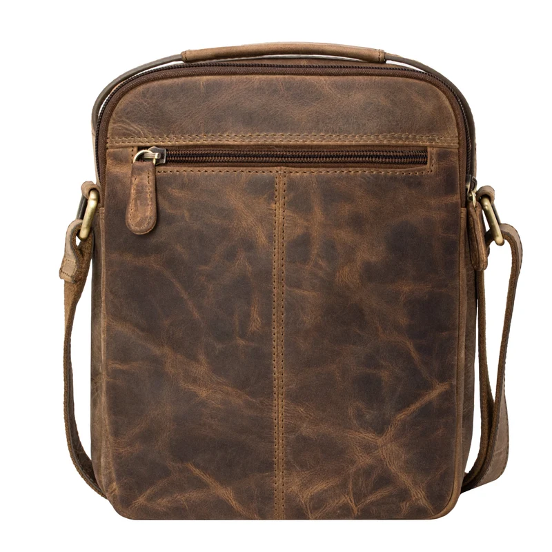 "Salva" Kleine Ledertasche Herren Umhängetasche Leder Männerhandtasche