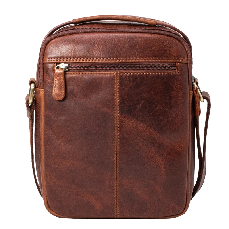 "Salva" Kleine Ledertasche Herren Umhängetasche Leder Männerhandtasche