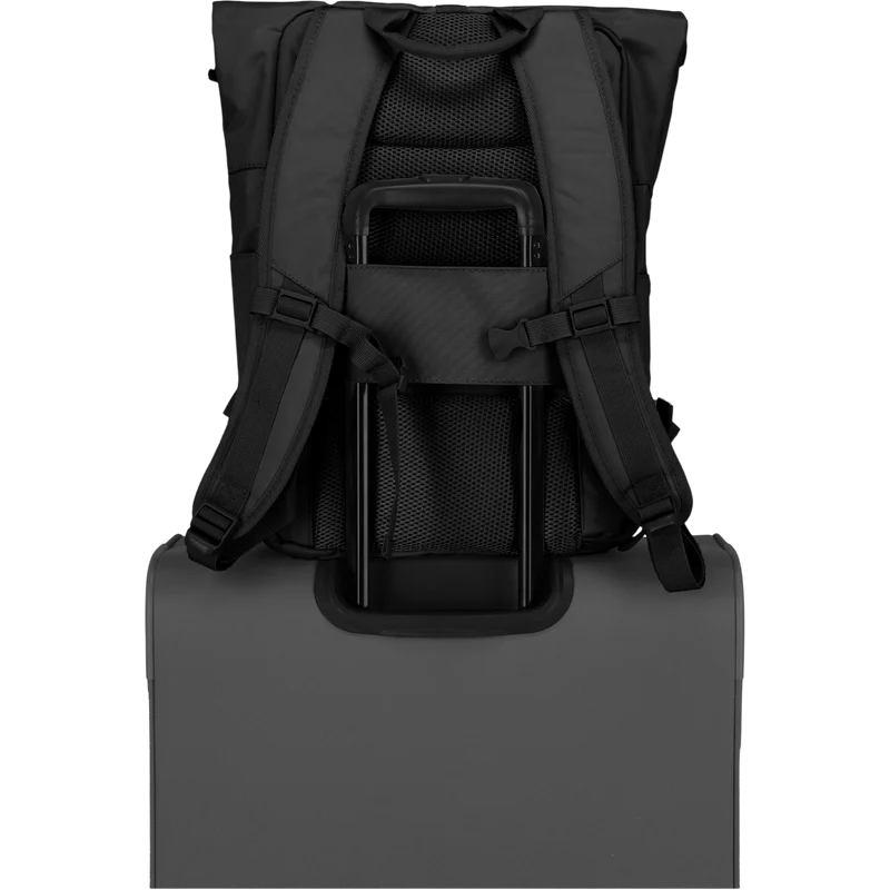 Travelite Basics Rolltop-Rucksack 60 cm -Schwarz
