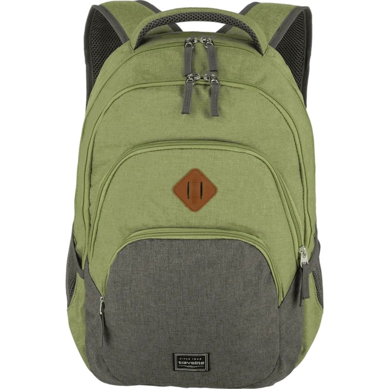 Travelite Basics Freizeit Rucksack 45 cm -Grün/Grau