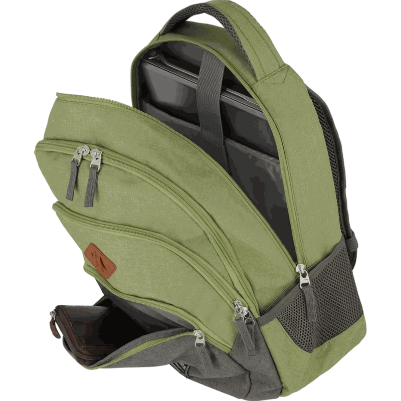 Travelite Basics Freizeit Rucksack 45 cm -Grün/Grau