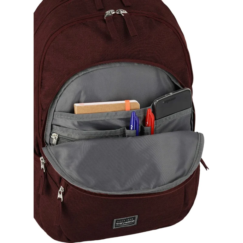 Travelite Basics Freizeit Rucksack 45 cm -Bordeaux