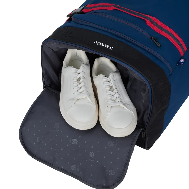 Travelite NFL - Rollenreisetasche 79 cm (New England Patriots)