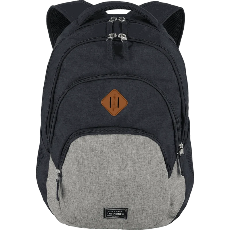 Travelite Basics Freizeit Rucksack 45 cm -Marine/Grau