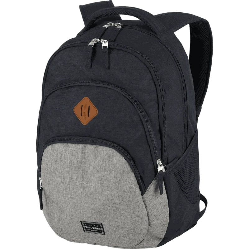 Travelite Basics Freizeit Rucksack 45 cm -Marine/Grau