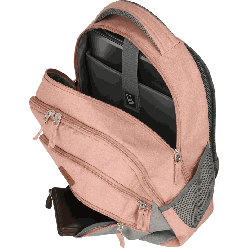 Travelite Basics Freizeit Rucksack 45 cm -Rosa/Grau