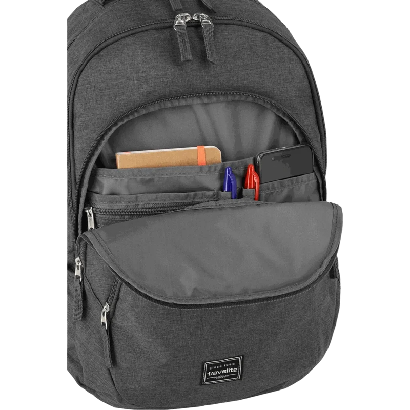 Travelite Basics Rucksack mit Laptopfach 45 cm -Anthrazit