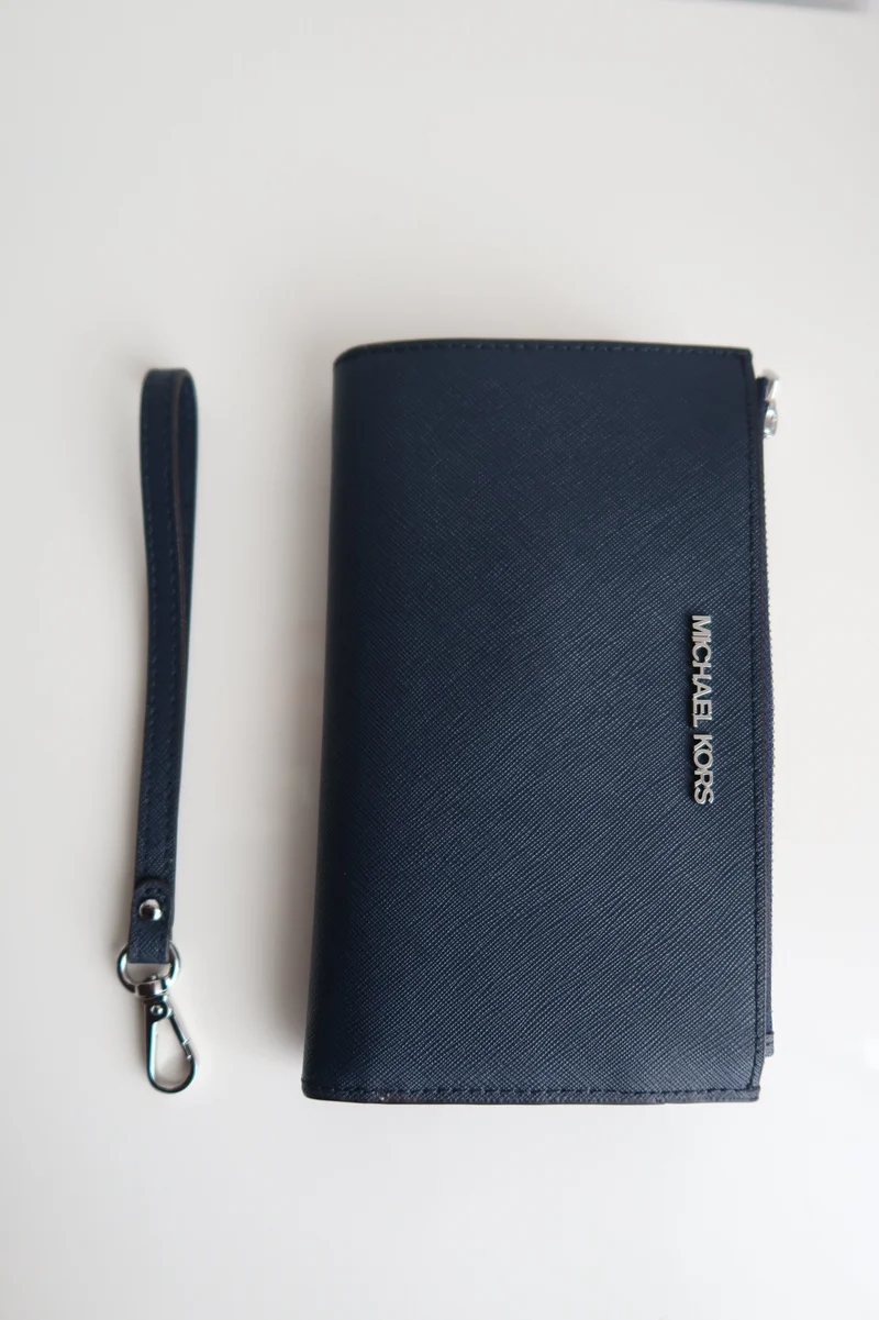 Michael Kors Double Zip Geldbörse mit Handyfach