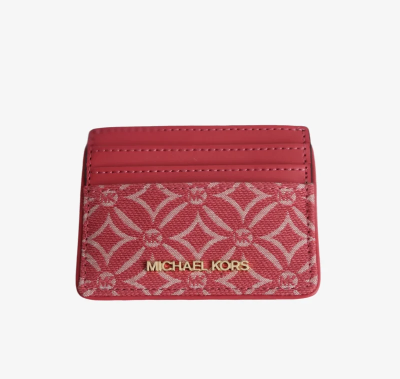 Michael Kors Jet Set Kartenetui Light Berry Sorbet