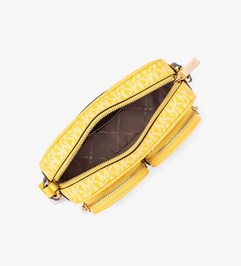 Michael Kors Jet Set Medium Crossbody Golden Yellow