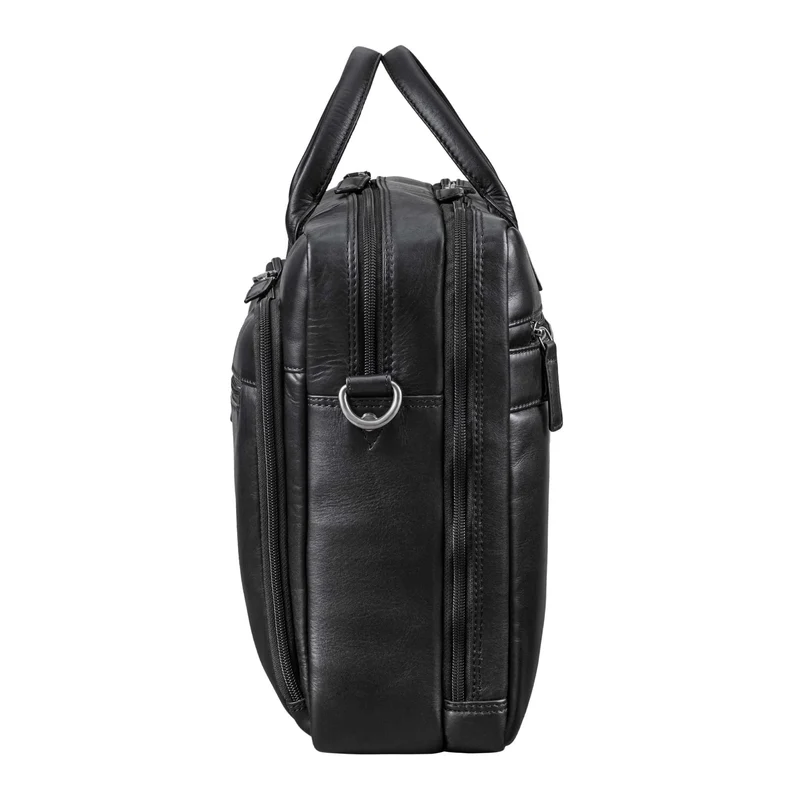 "Zenon" Leder Aktentasche mit Laptopfach 15.6 - 16 Zoll Herren & Damen