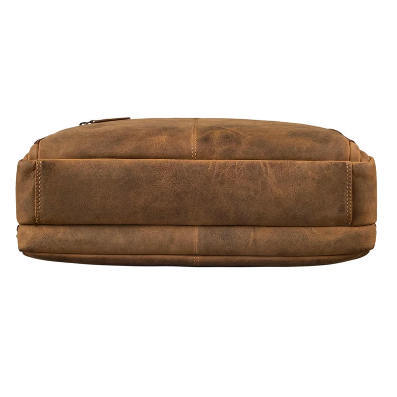 "Zenon" Leder Aktentasche mit Laptopfach 15.6 - 16 Zoll Herren & Damen