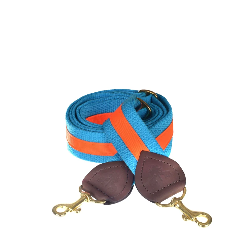 Schulterriemen Türkis & Neon Orange