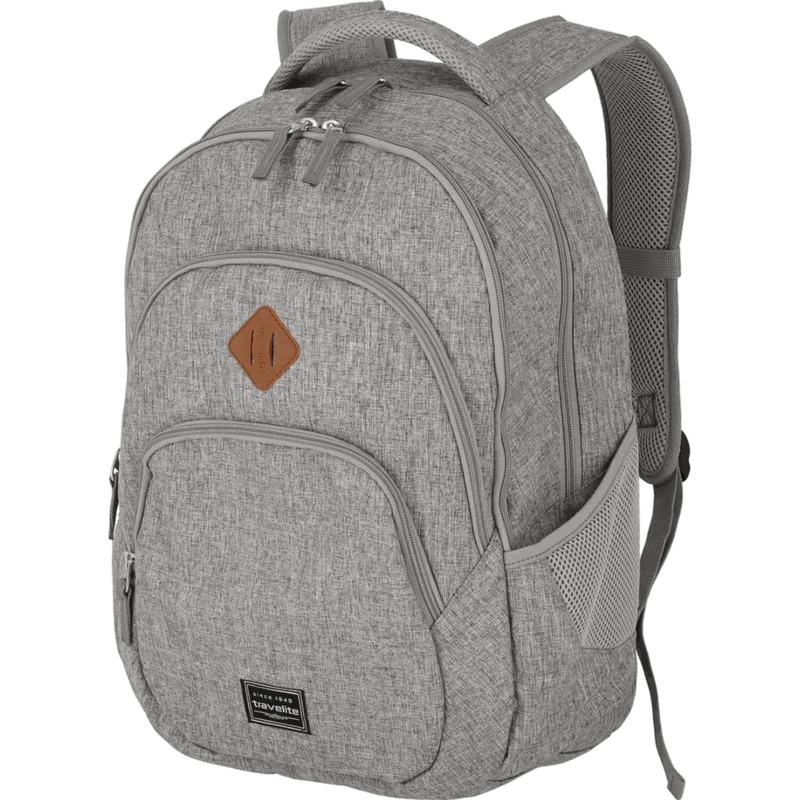 Travelite Basics Rucksack mit Laptopfach 45 cm -Hellgrau
