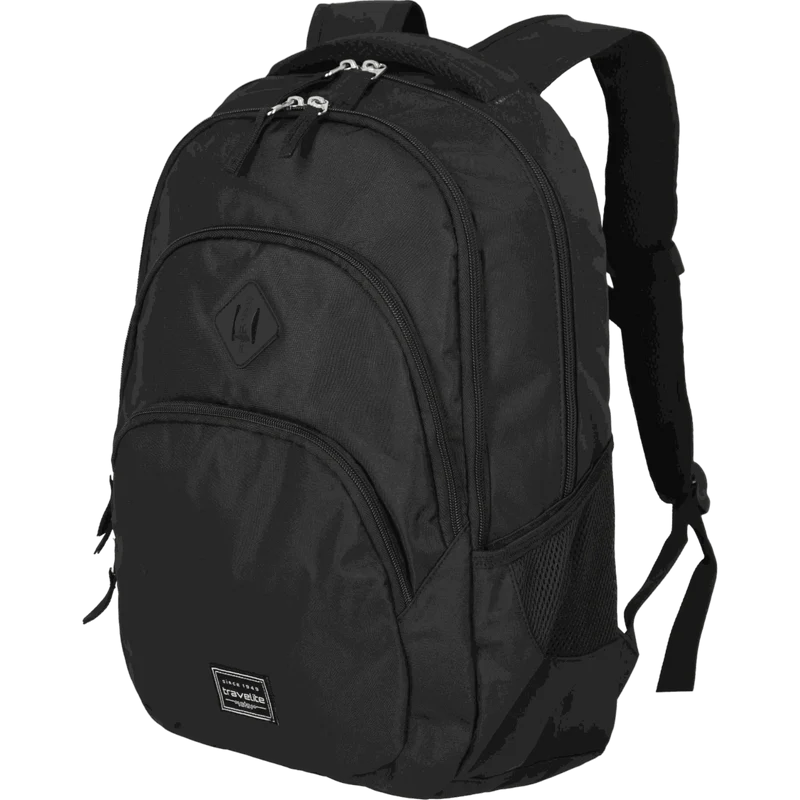 Travelite Basics Rucksack mit Laptopfach 45 cm -Schwarz