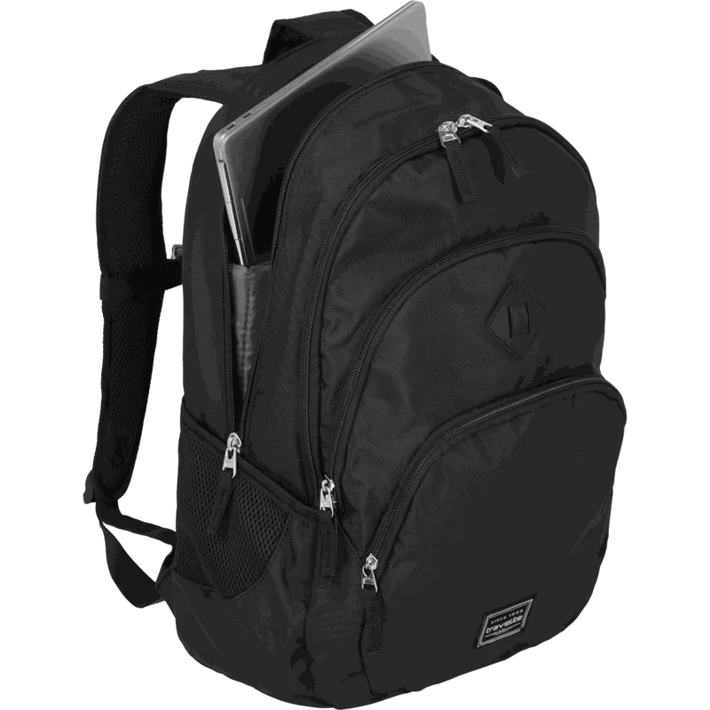 Travelite Basics Rucksack mit Laptopfach 45 cm -Schwarz