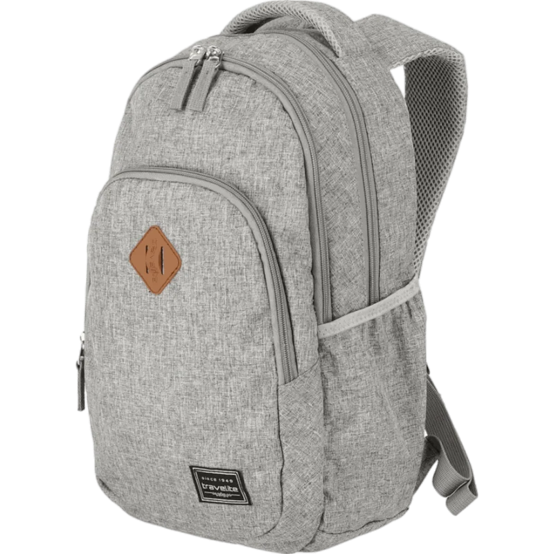 Travelite Basics Rucksack mit Laptopfach 41 cm -Hellgrau