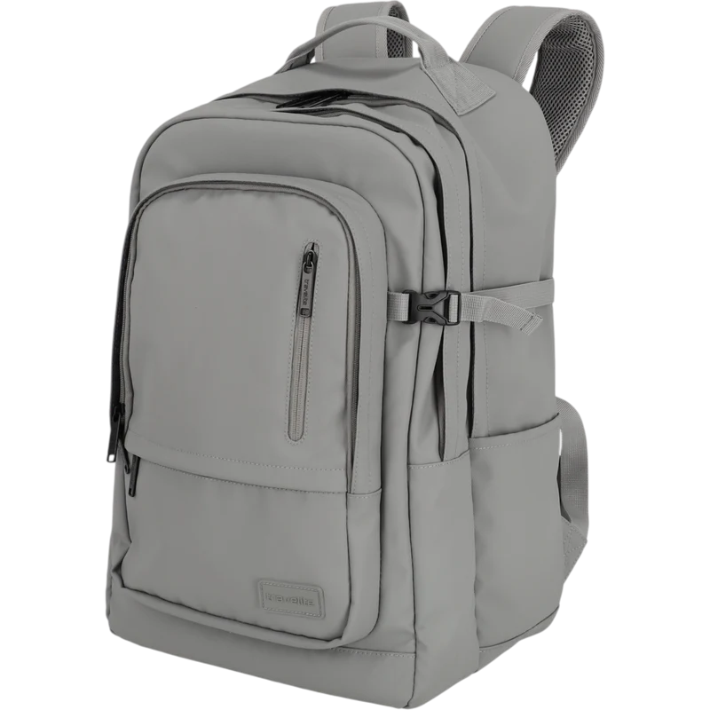 Travelite Basics Rucksack mit Laptopfach 48 cm -Hellgrau